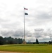 American Flag and Fort McCoy