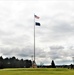 American Flag and Fort McCoy