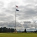 American Flag and Fort McCoy