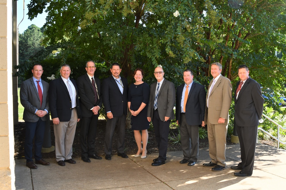Paul Mann and Eric Johnson visit NSWCDD