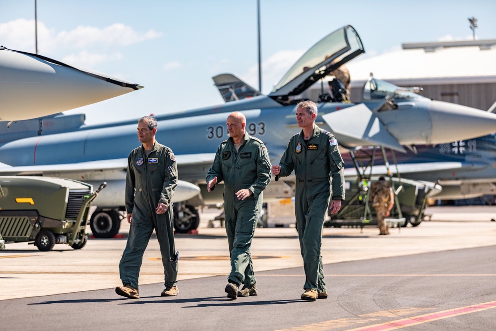 US, Germany, Australia air forces’ generals share airspace together