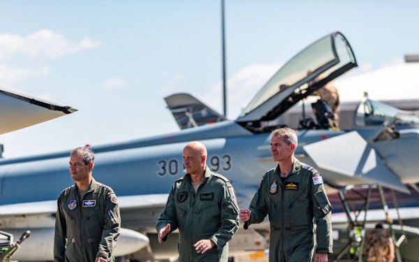 US, Germany, Australia air forces’ generals share airspace together