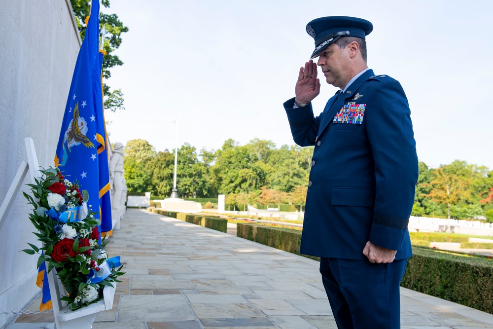 Eighth Air Force marks 80th anniversary at Cambridge cemetery