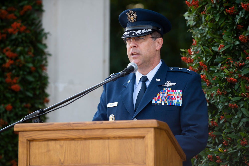 Eighth Air Force marks 80th anniversary at Cambridge cemetery