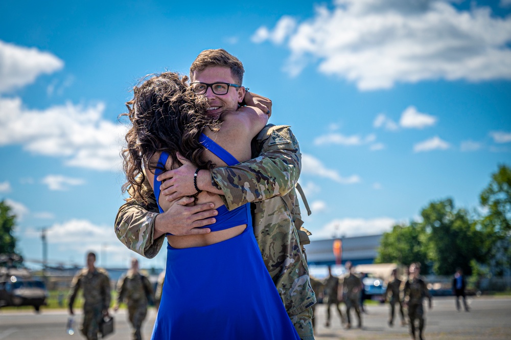 142nd Medical Company Returns From Poland