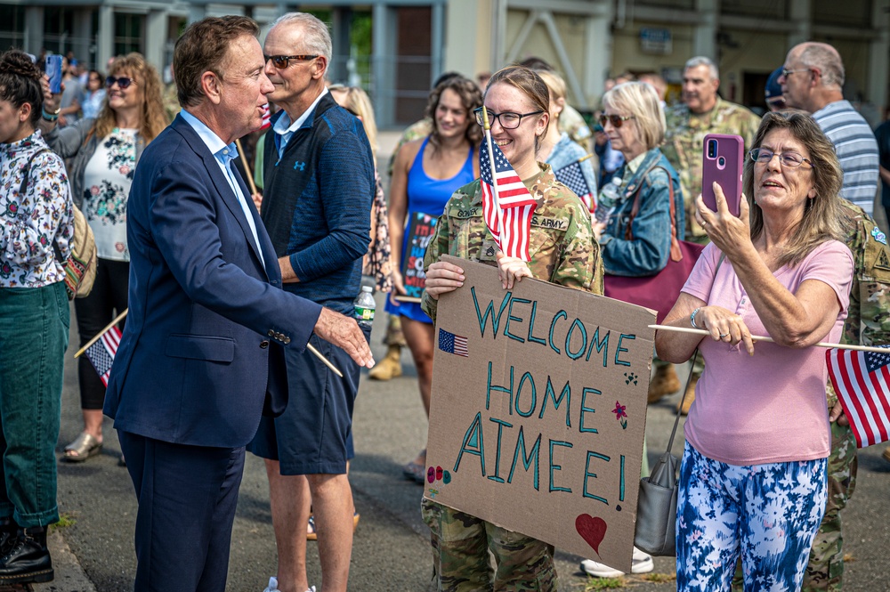 142nd Medical Company Returns From Poland