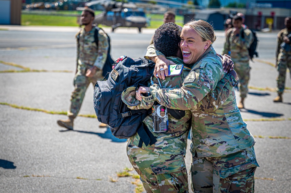 142nd Medical Company Returns From Poland