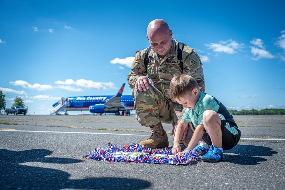 142nd Medical Company Returns From Poland