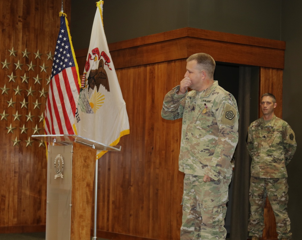 Coles County (Illinois) Sheriff and Combat Veteran Retires After 21 Years in the Illinois Army National Guard