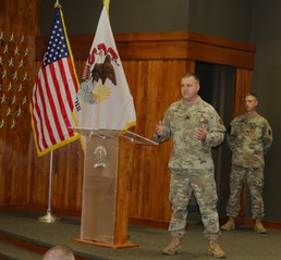 Coles County (Illinois) Sheriff and Combat Veteran Retires After 21 Years in the Illinois Army National Guard