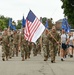 First sergeants honor 9/11, lead march