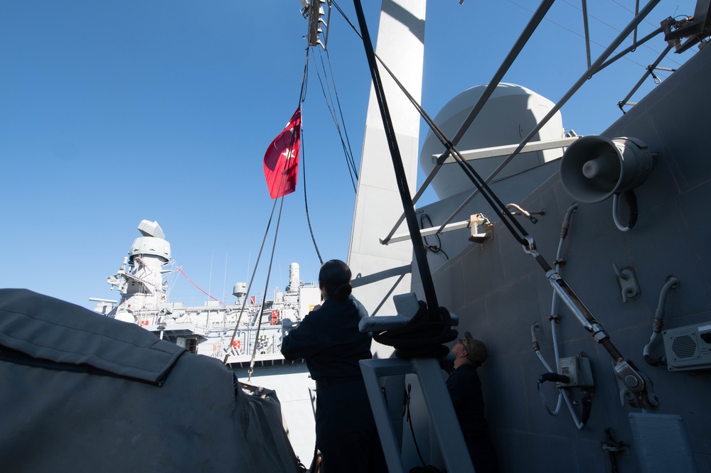 Standing NATO Maritime Group 2 Flagship TCG Kemalreis Arrives in Aksaz, Türkiye