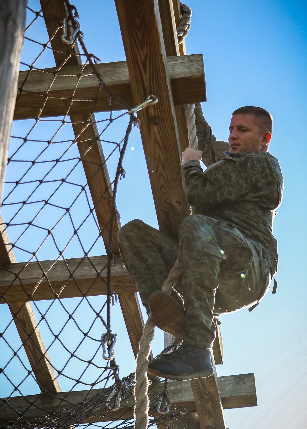 Kosovo Security Force members conquer day zero Air Assault Course at Camp Dodge