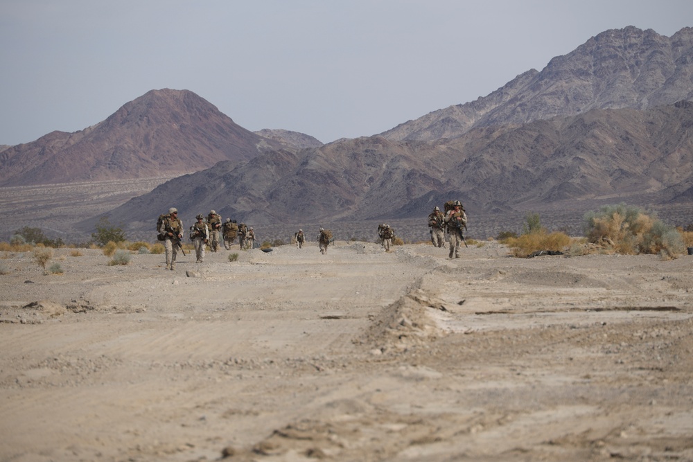 1st Bn., 7th Marines conducts battalion field exercise