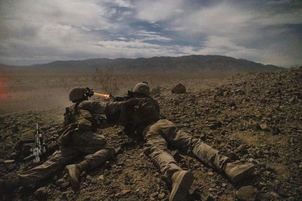 1st Bn., 7th Marines conducts battalion field exercise