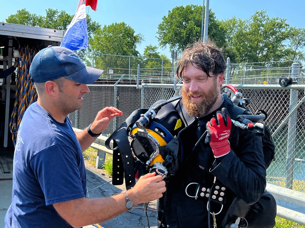 Dive OPS at Black Rock Lock