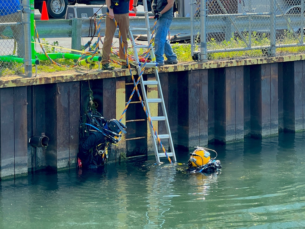 Dive OPS at Black Rock Lock