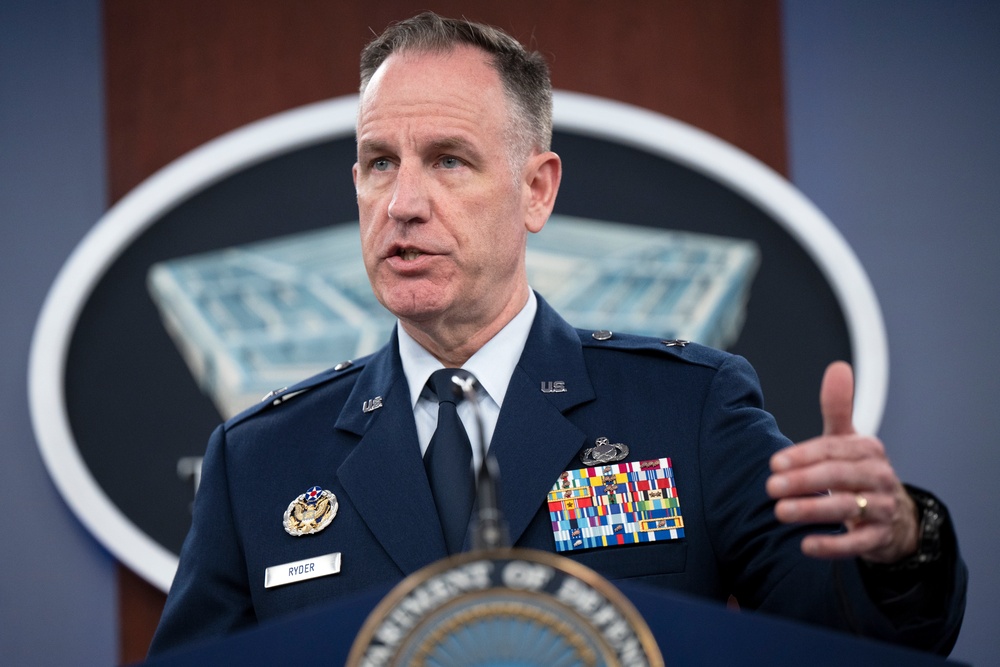 Pentagon Press Secretary Briefs the Media