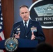 Pentagon Press Secretary Briefs the Media