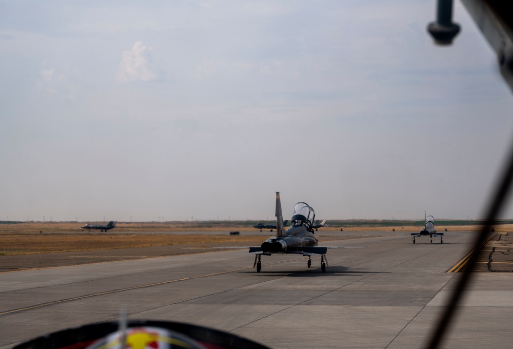 T-38s, F-35s take over Gunfighter Country