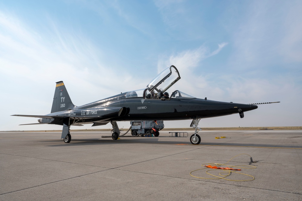 T-38 take to MHAFB