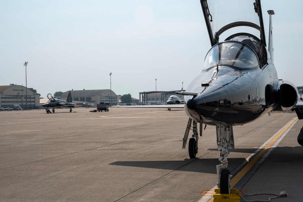 T-38 take to MHAFB