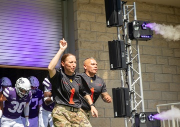 Flyovers and Static Displays: K-State Honors Fort Riley, 1ID Soldiers