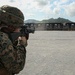 Marines with Combat Logistics Battalion 4 set up base at Kin Blue