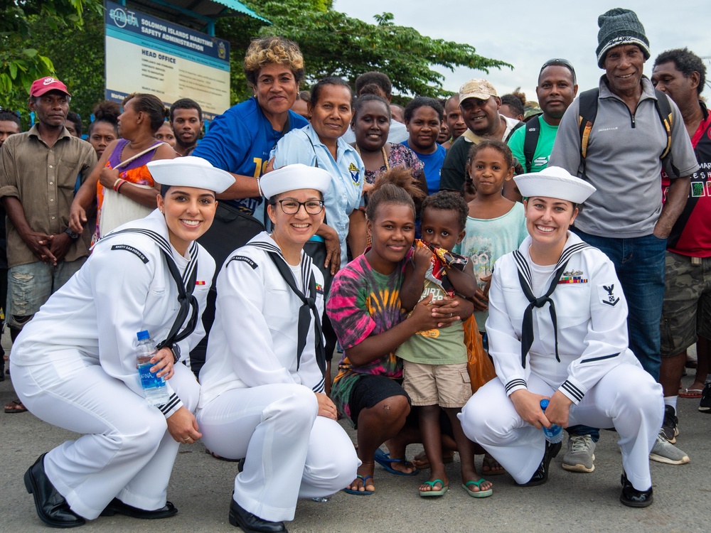 Pacific Partnership 2022 kicks off in Solomon Islands