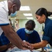 U.S. Navy Sailors, Solomon Islands nurses practice nursing skills aboard USNS Mercy