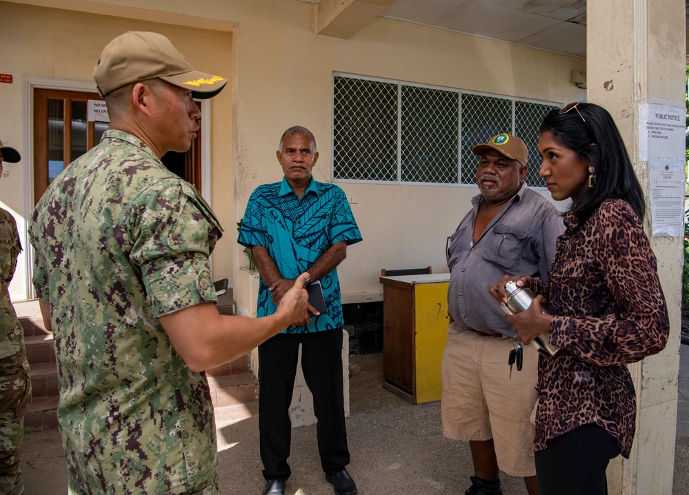 Pacific Partnership 2022 visits Solomon Islands Ministry of Agriculture and Livestock