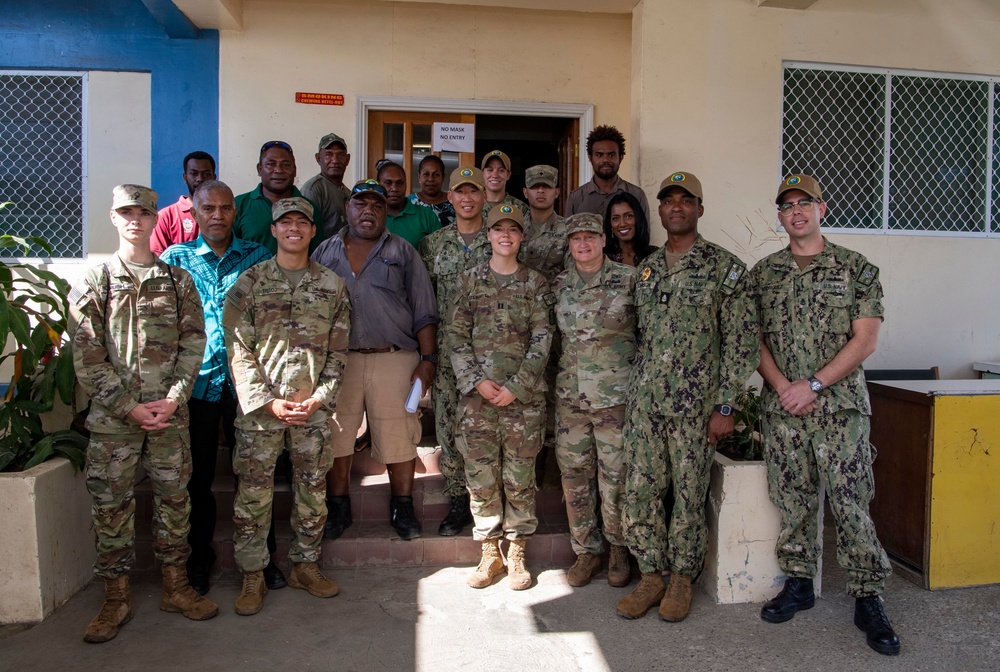 Pacific Partnership 2022 visits Solomon Islands Ministry of Agriculture and Livestock