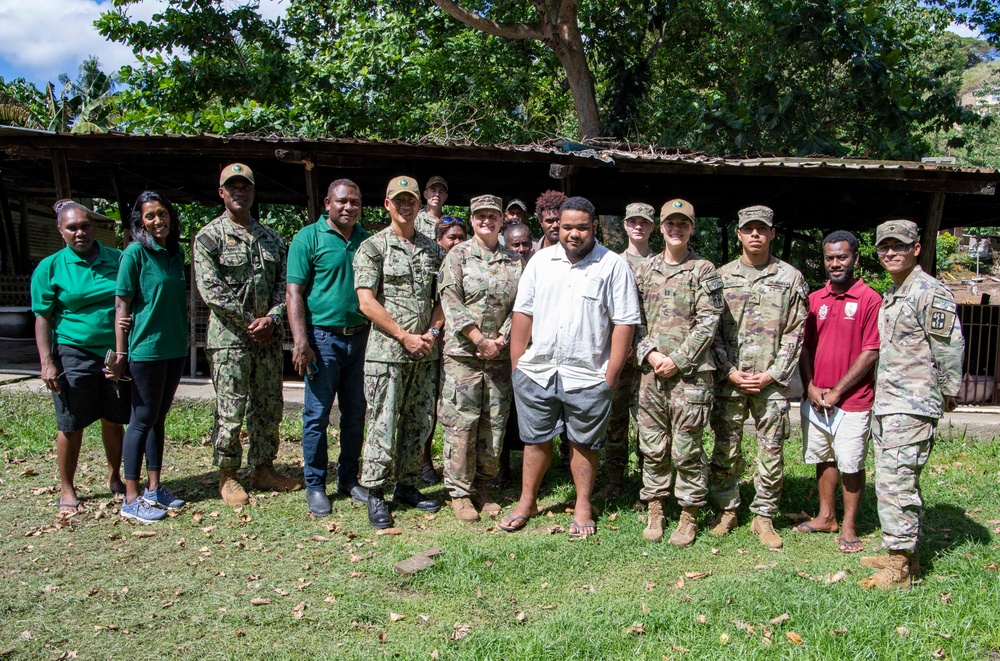 Pacific Partnership 2022 members visit local farms