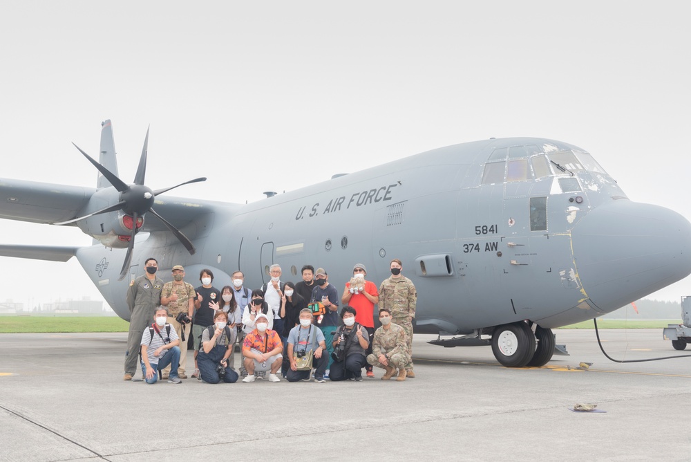 Yokota building relationships with local aviation enthusiasts
