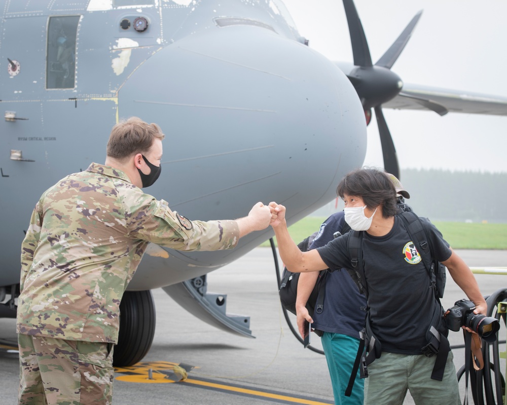Yokota building relationships with local aviation enthusiasts