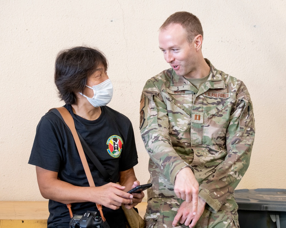 Yokota building relationships with local aviation enthusiasts