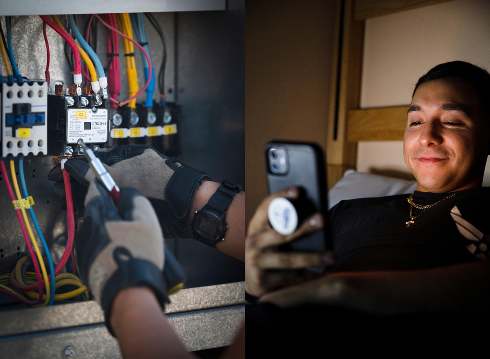386th ECES HVAC Airman fuels drive and determination
