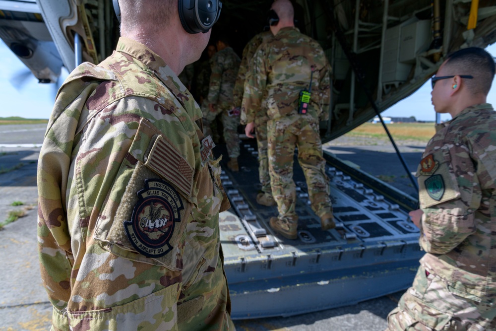 Orientation Flight on Chièvres Air Base