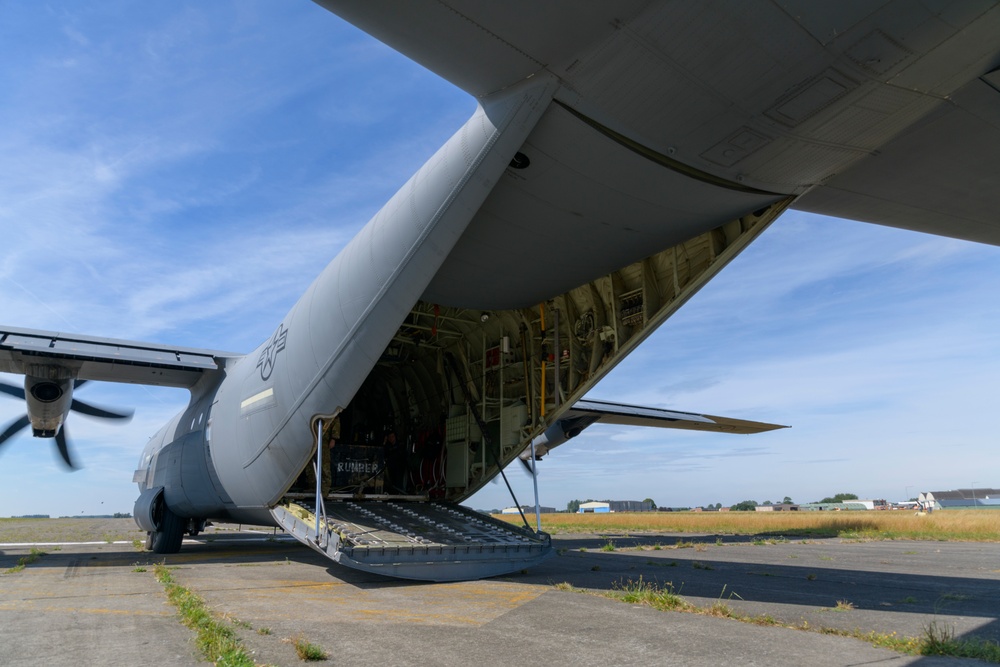 Orientation Flight on Chièvres Air Base