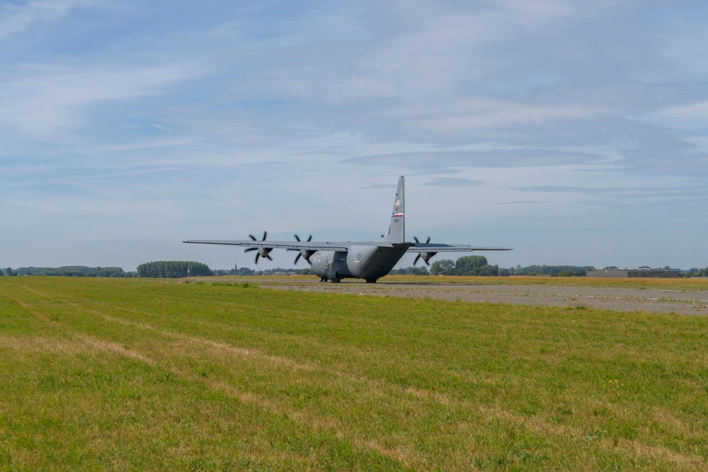 Orientation Flight on Chièvres Air Base