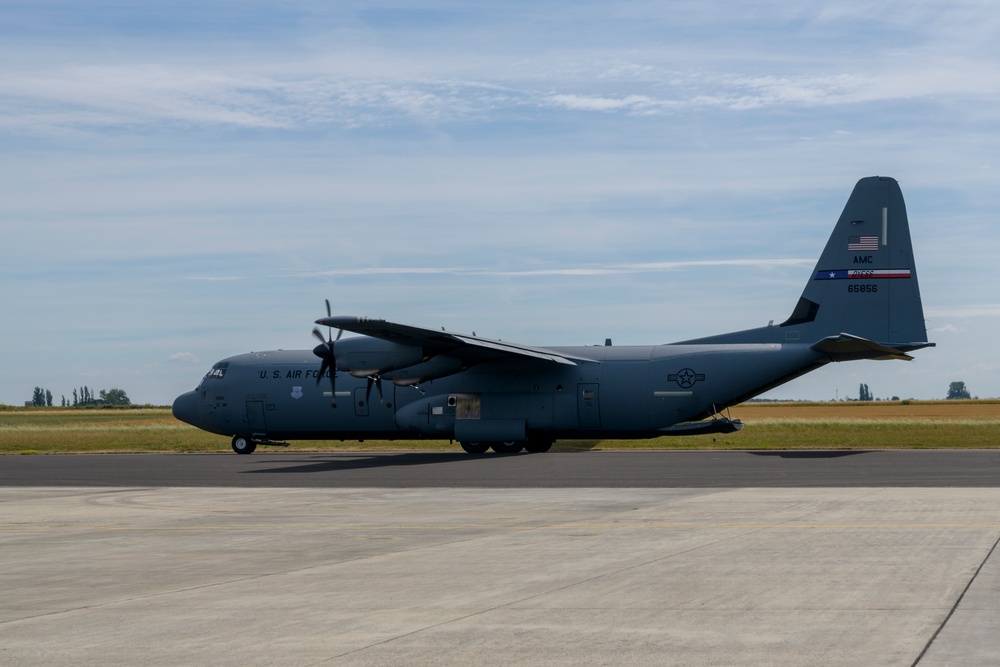 Orientation Flight on Chièvres Air Base