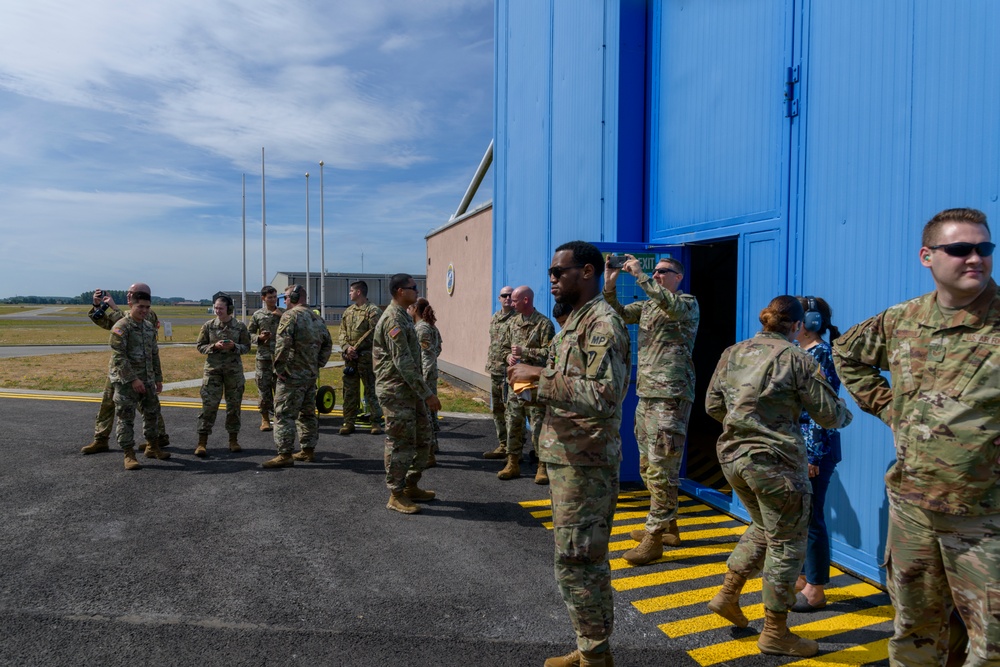 Orientation Flight on Chièvres Air Base