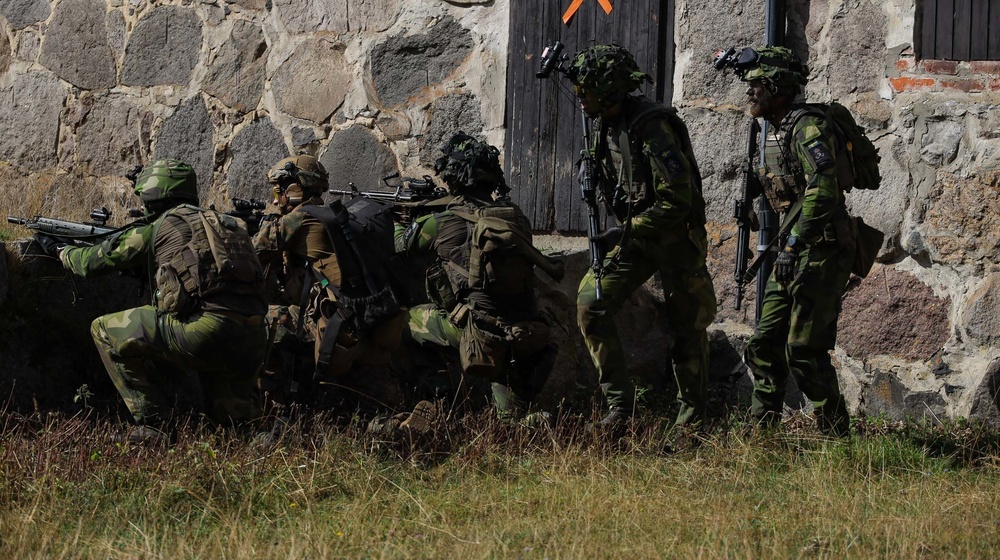 U.S., Swedish Raid Training