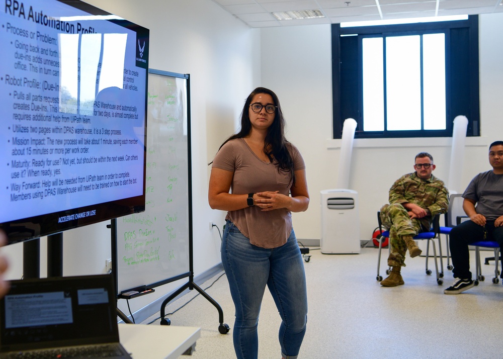Wyvern Spark hosts RPA Roadshow, Airmen automate, create