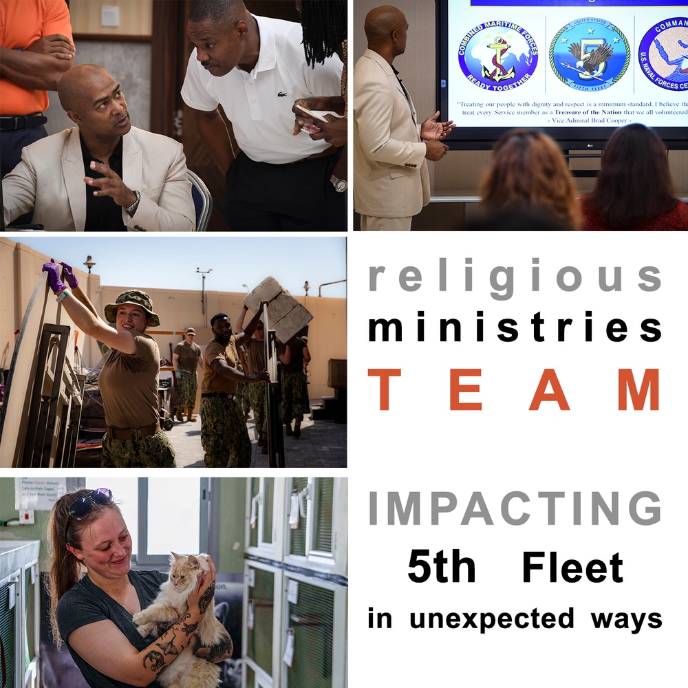 NAVCENT Religious Ministries Team Impacts 5th Fleet