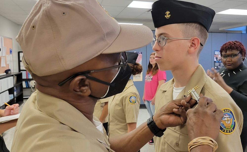 BRHS NJROTC Uniform Inspection