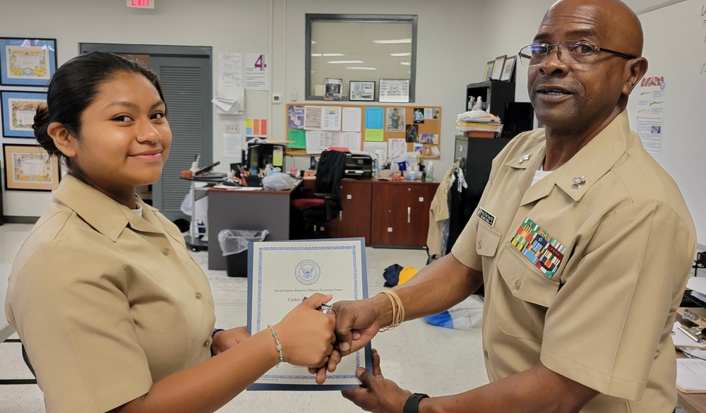 BRHS NJROTC Cadet of the Month