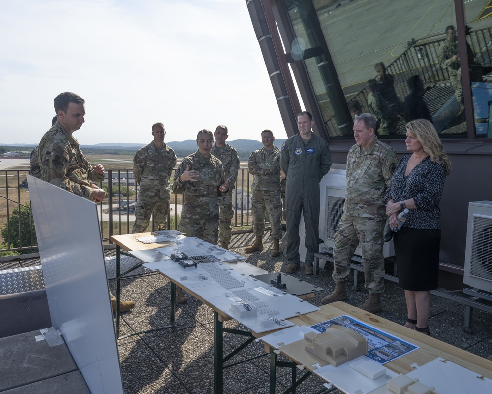 USAFE-USAFRICA commander visits 86 AW