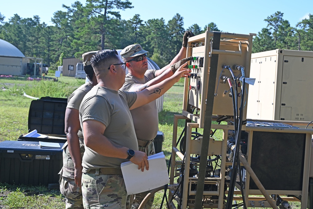 Fort Dix – Hanover Lake Water Purification Site – TTC Dix 80th CMD - 31 August 2022