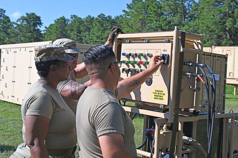 Fort Dix – Hanover Lake Water Purification Site – TTC Dix 80th CMD - 31 August 2022